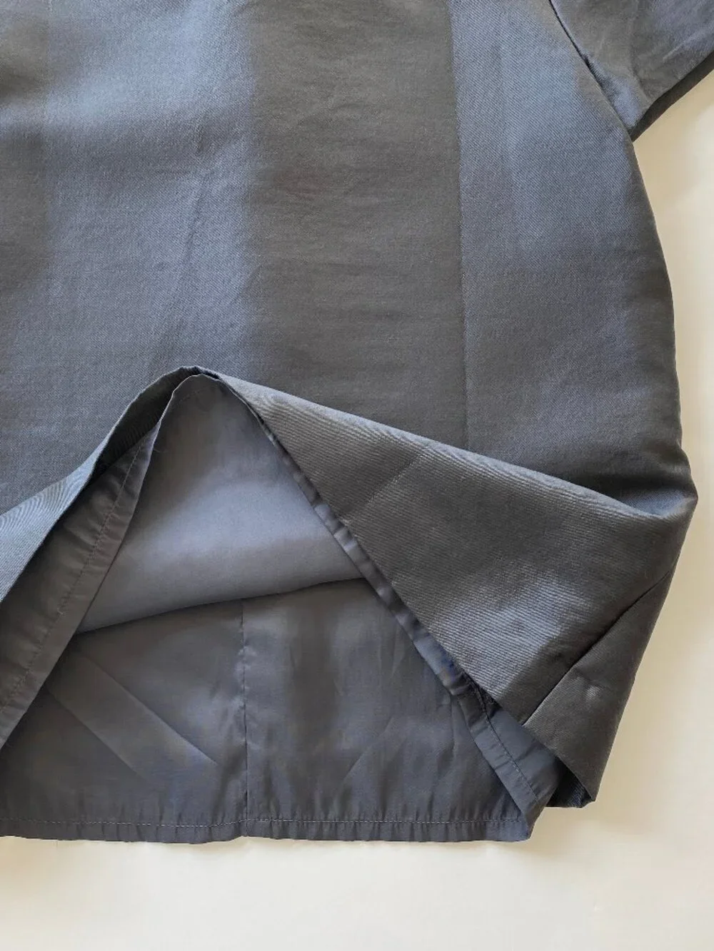 J.Crew Collection Wool Silk Black Twill Top Blouse Short Sleeve Size 00